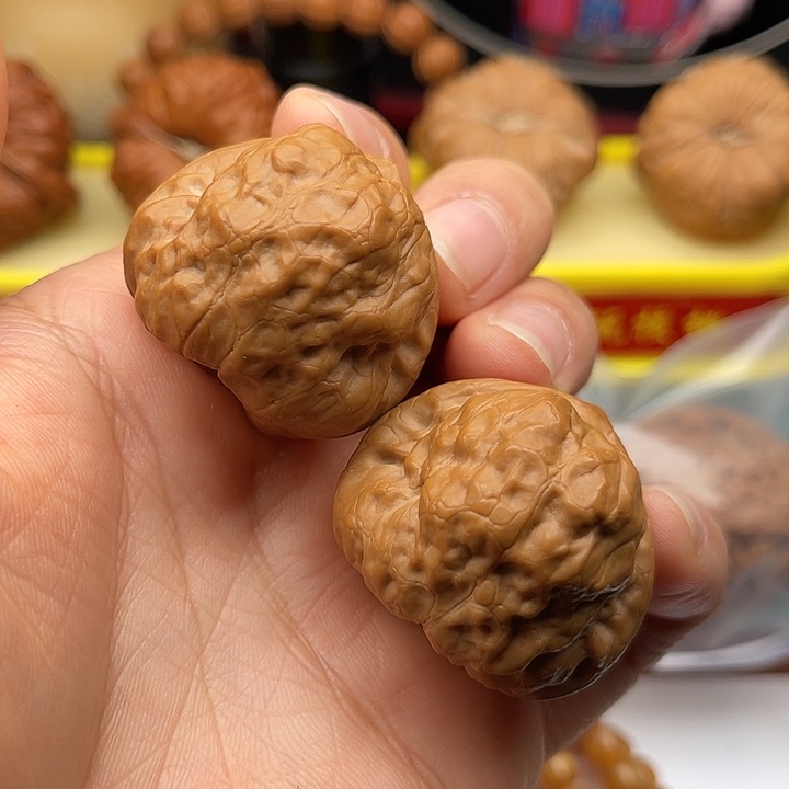 桃核吊坠36古蟾精蛤蟆头