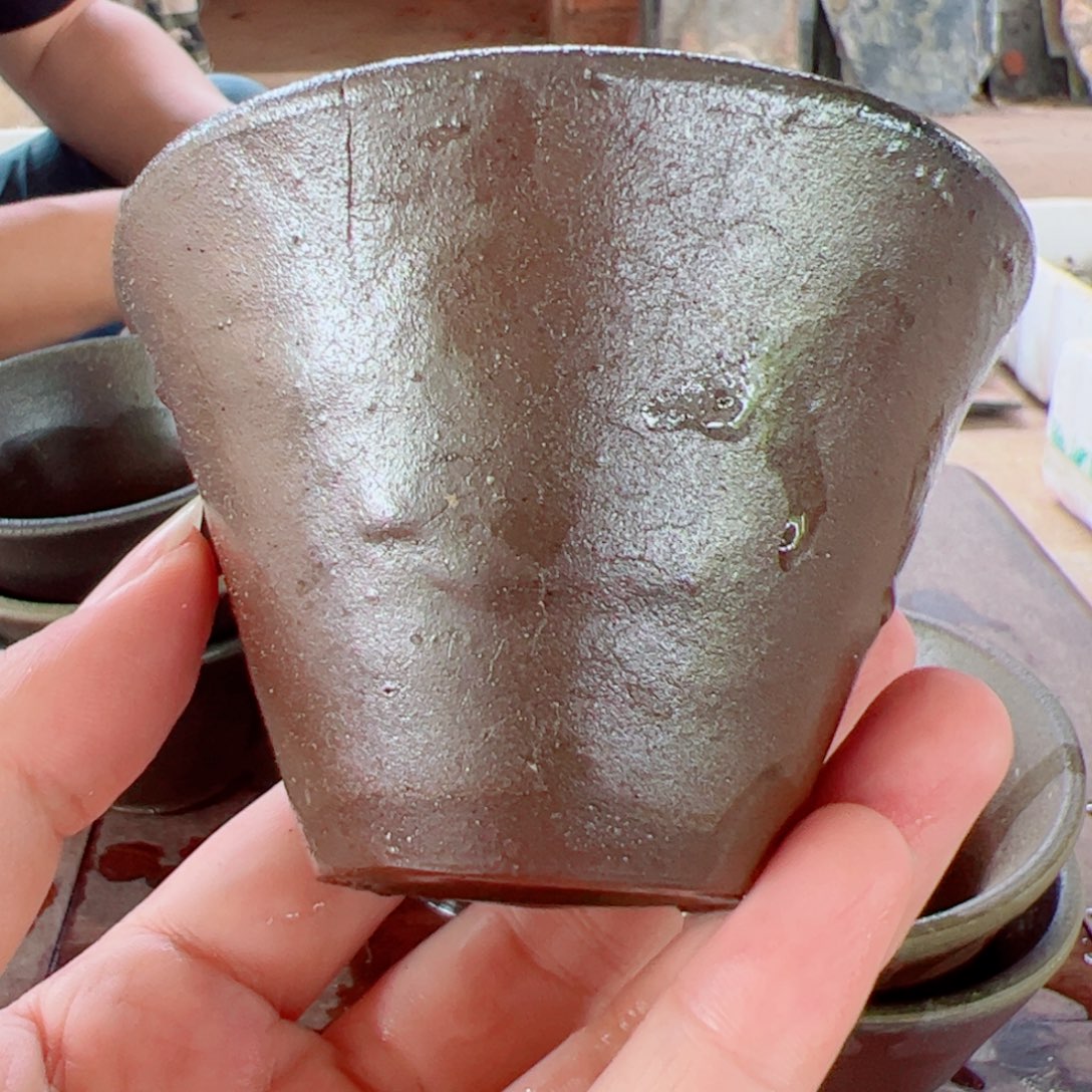 坭兴陶贵台龙窑柴烧茶器A89