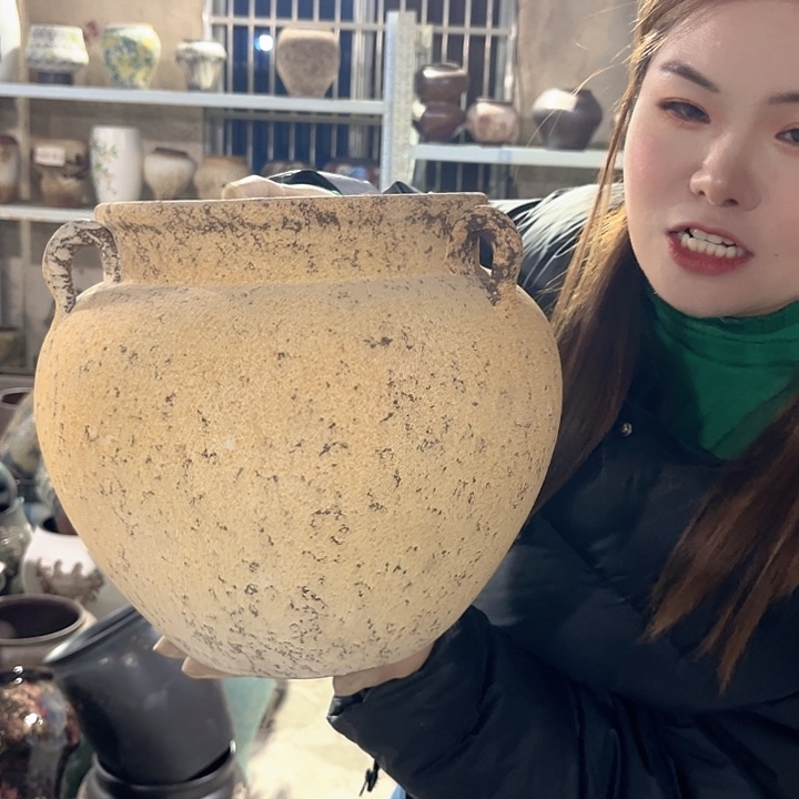 正品口21高26花盆