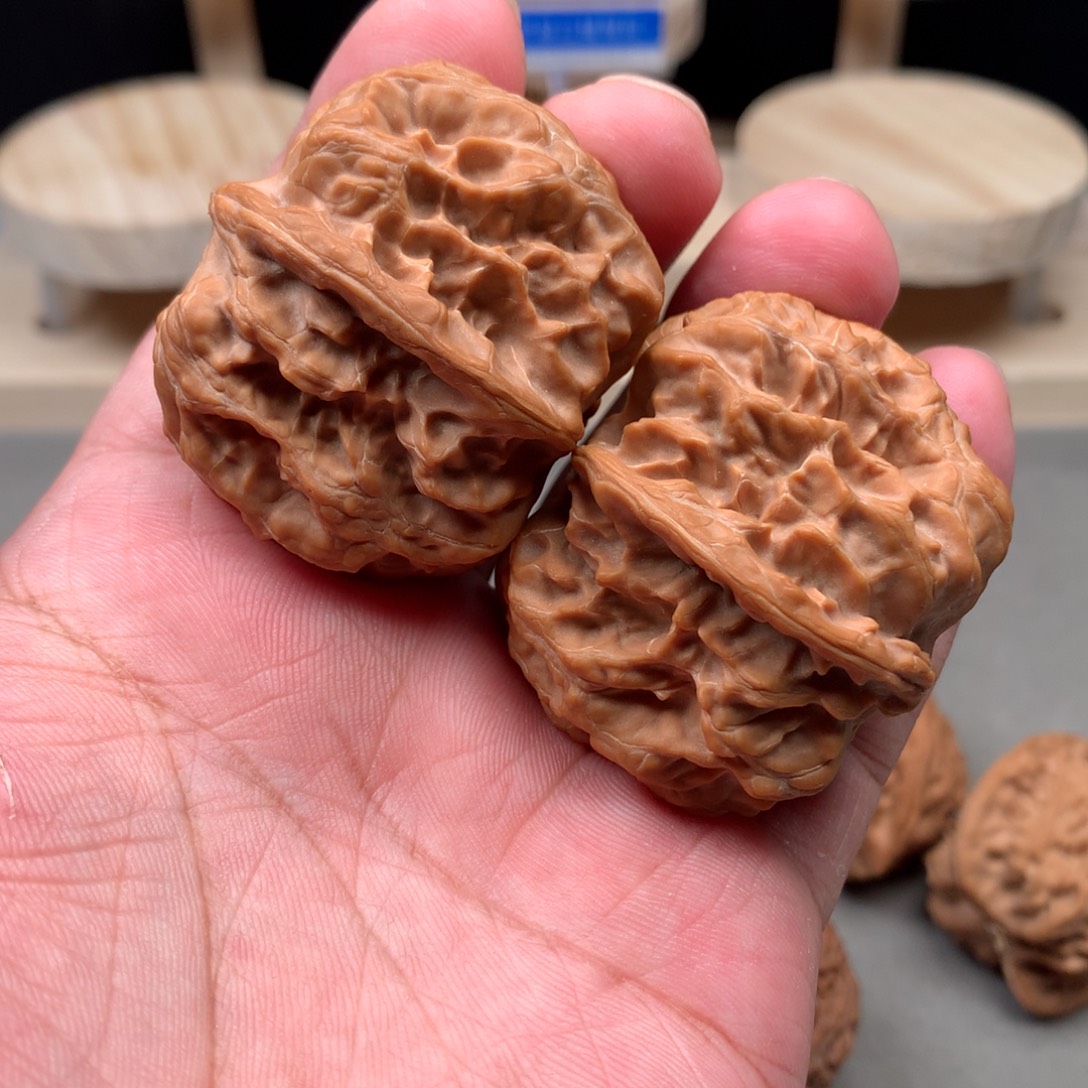 桃核吊坠平谷方块