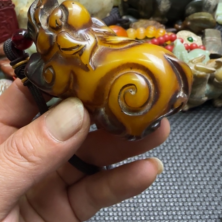 紫金钵盂菩提吊坠