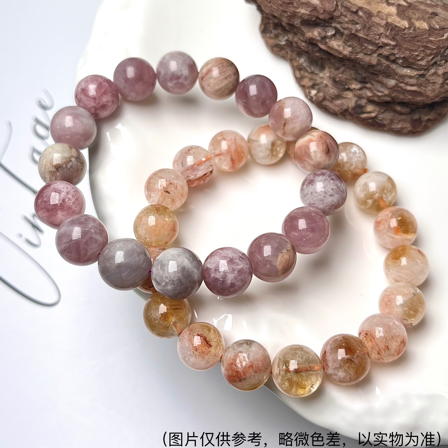 天然水晶手串多样性发其一