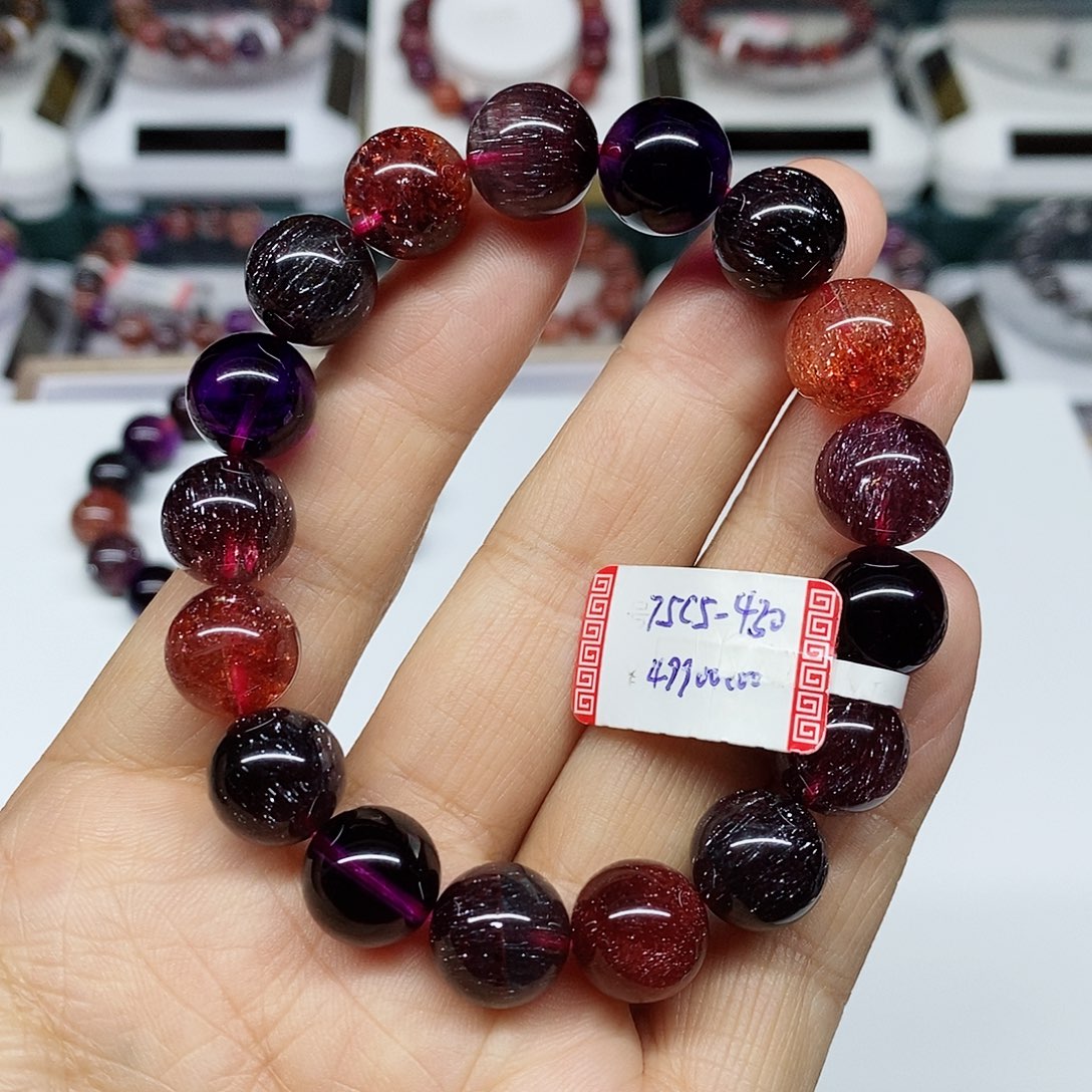 水晶手链未镶嵌明*水晶