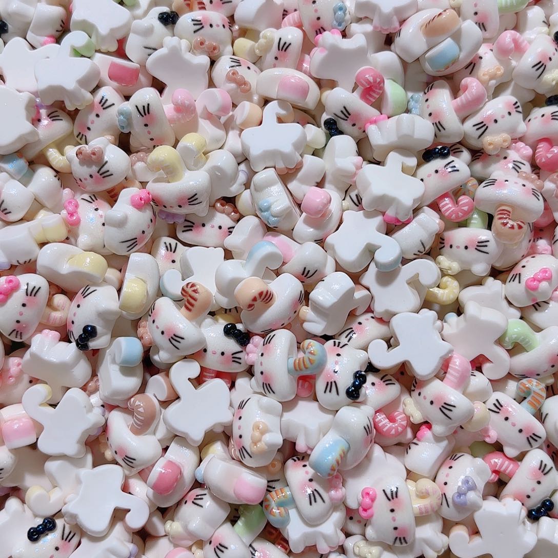 树脂想念金粉迷你kt雨伞100个