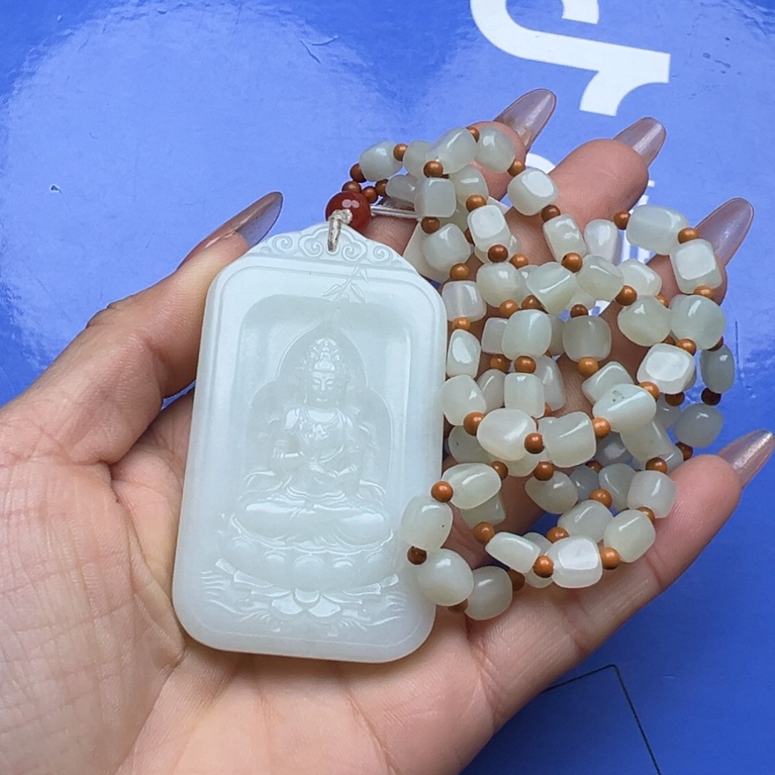 和田玉挂件未镶嵌