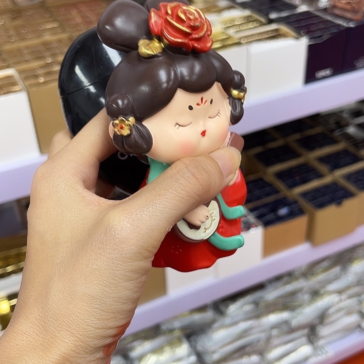 瓷片香奶奶黑蛋陶瓷娃娃