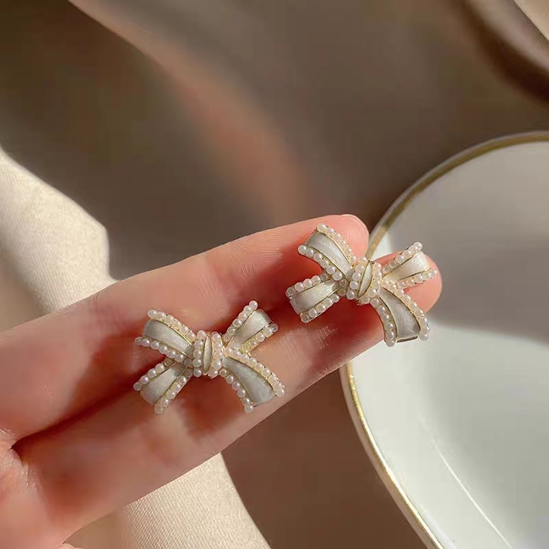 铜合金耳饰 【D20】新款时尚精致甜美百搭简约耳环