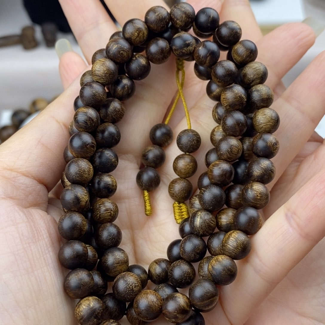 沉香手串@*娜越南芽庄白奇楠
