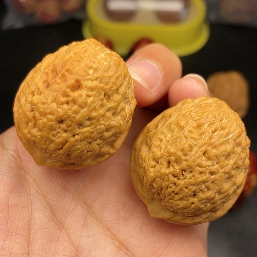 【闪购商品】把件文玩核桃38尺鱼子元宝