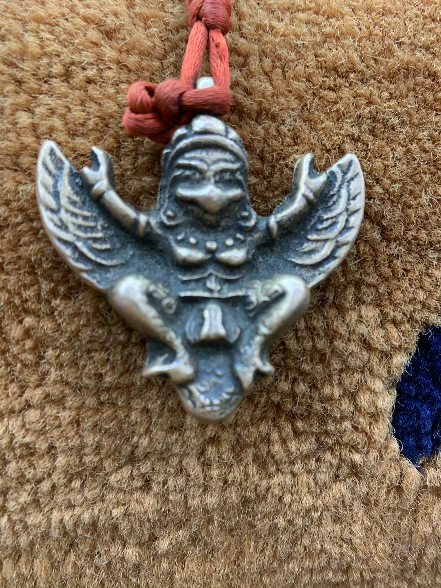 藏传大鹏鸟项链吊坠