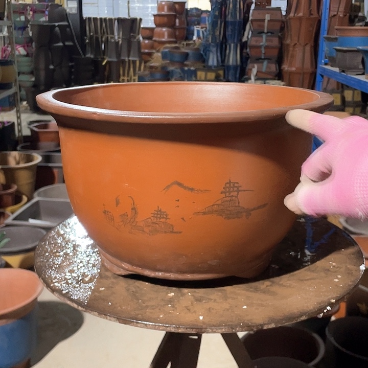 36紫气东来花盆花盆