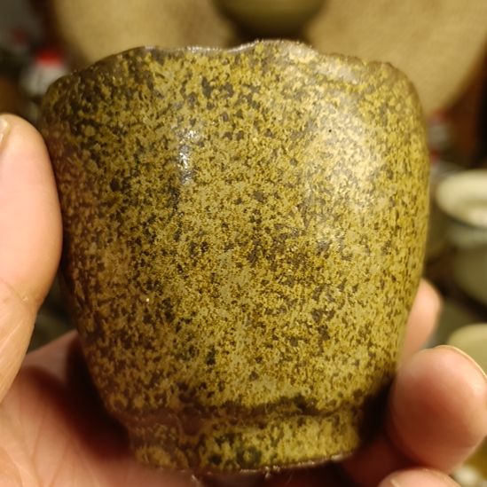 玛瑙釉手工原矿茶器