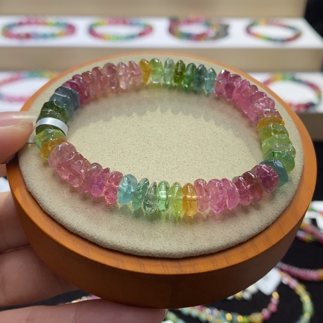 【闪购商品】碧玺手串未镶嵌两天看货期