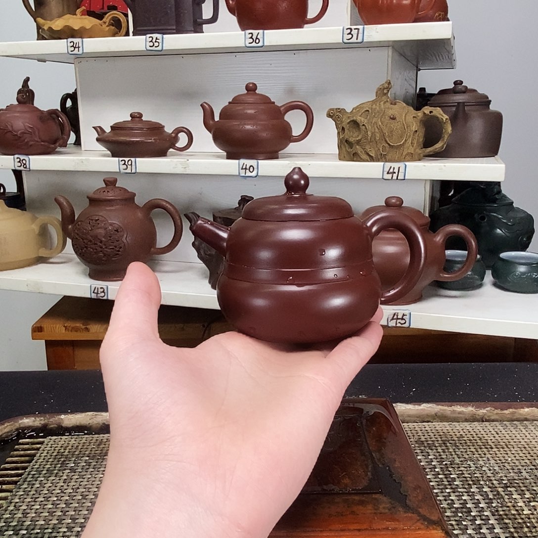 紫砂茶壶全手工制作