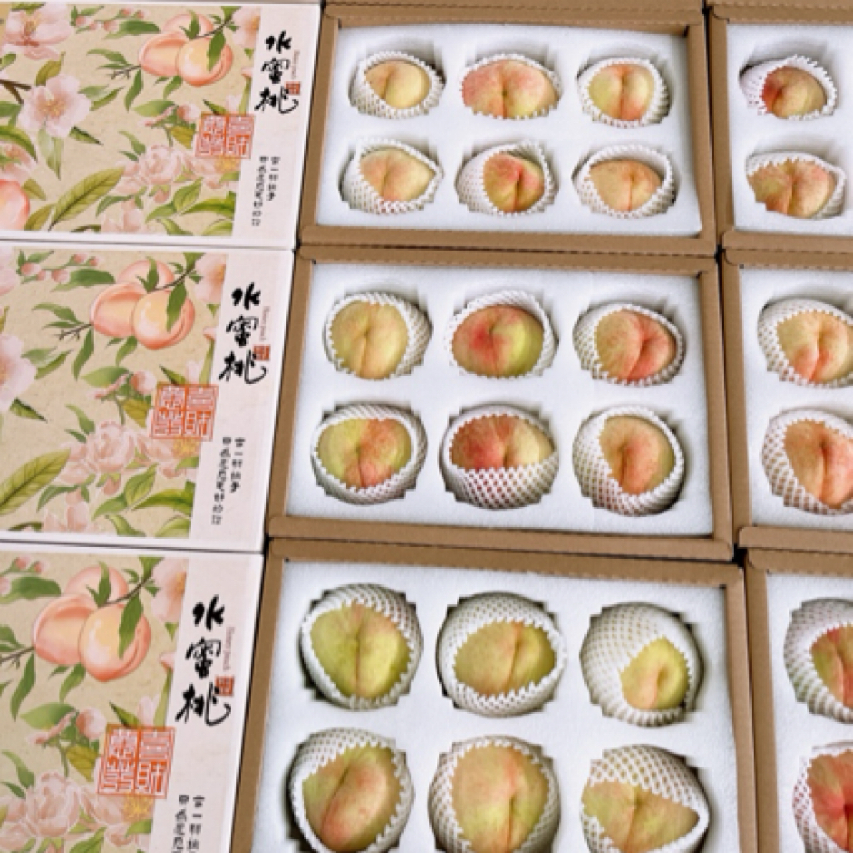 阳山【阳山水蜜桃6-7两】白凤桃-新鲜香甜爆汁皮薄水果孕妇婴幼软桃