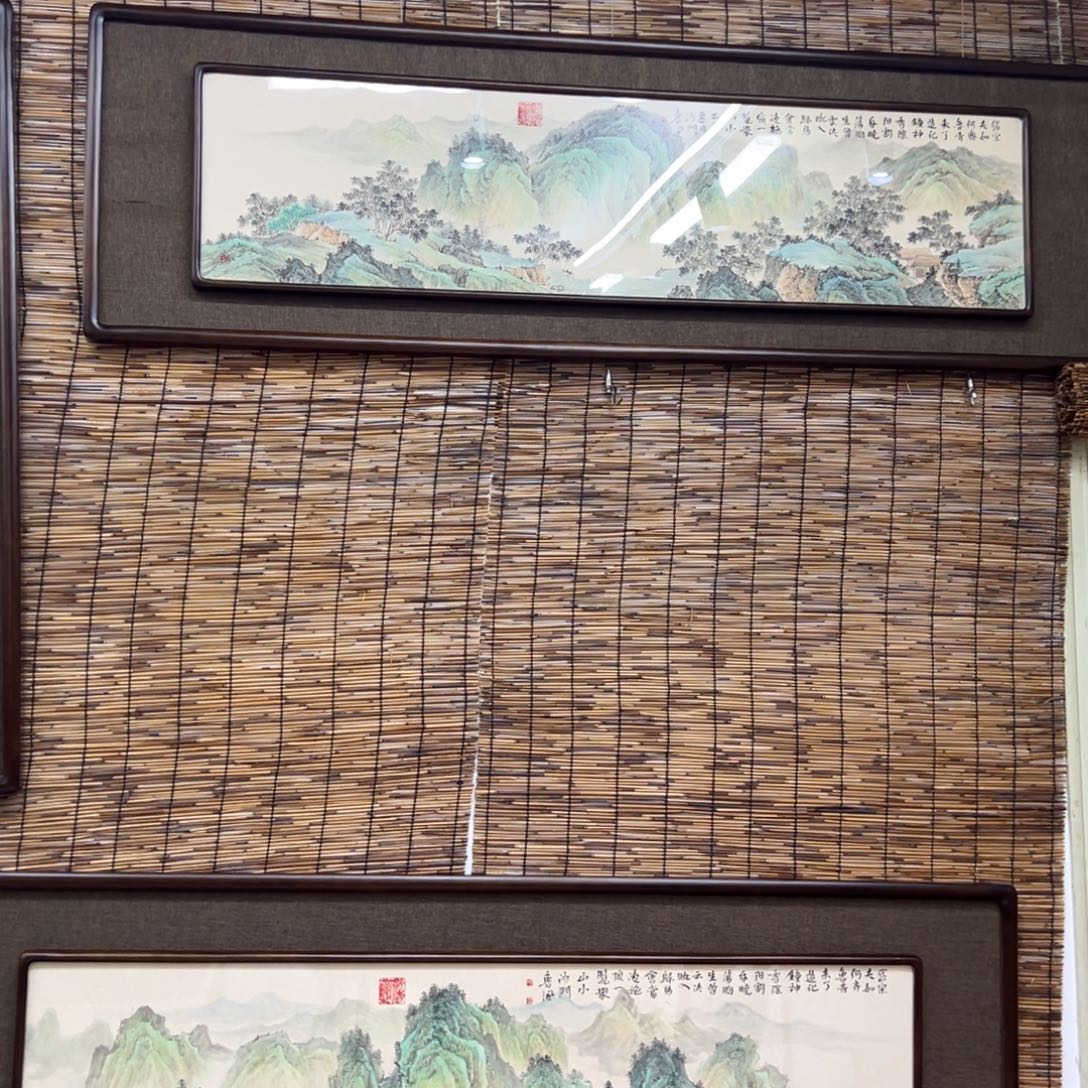 独***雪国画亲笔手绘作品