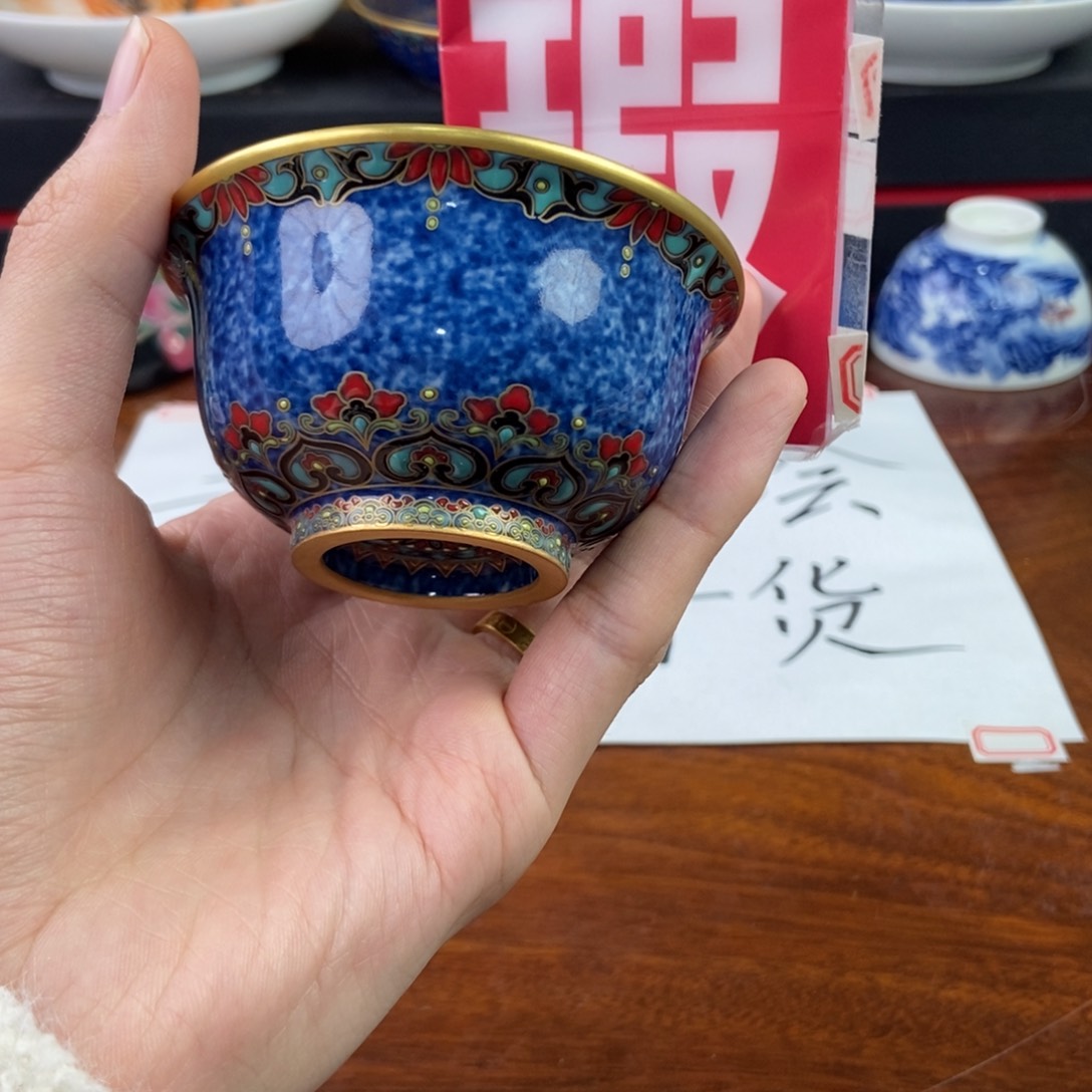 杯景德镇手绘陶瓷艺术