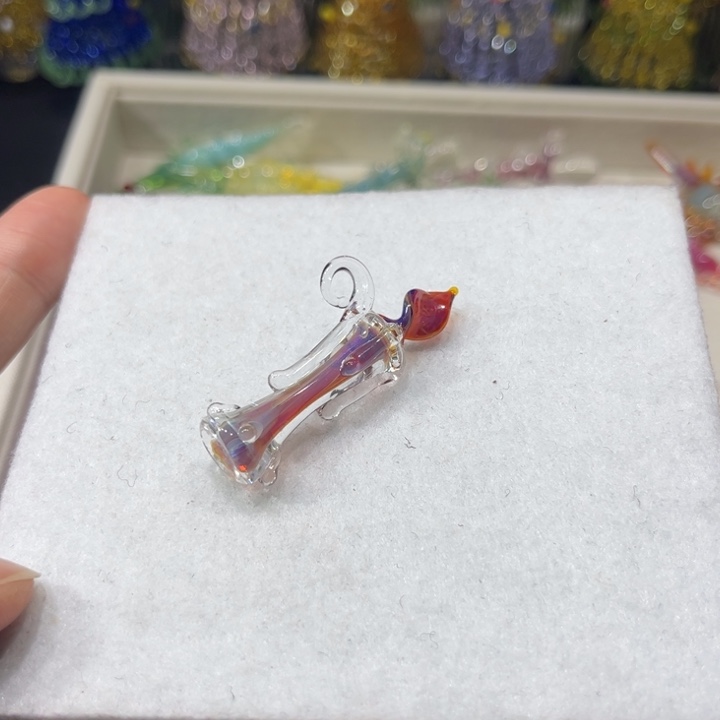 玻璃颈饰福利款 蜡烛琉璃吊坠