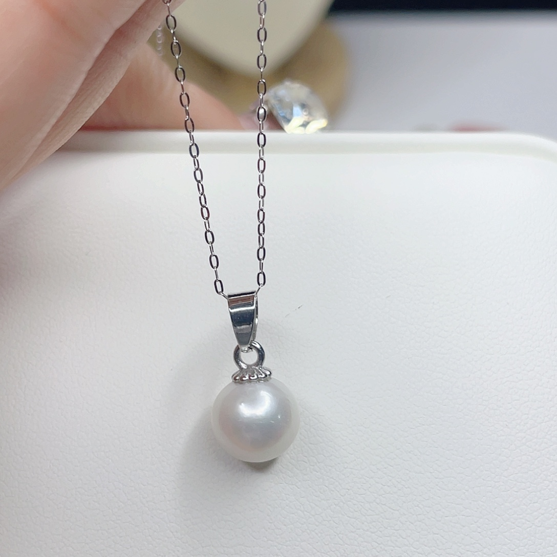 淡水珍珠合金吊坠(赠链)