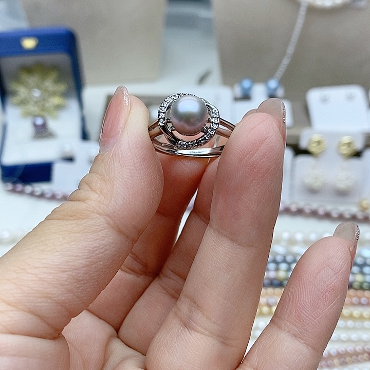 淡水珍珠戒指未镶嵌