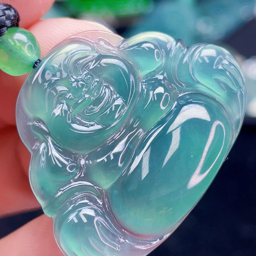 翡翠未镶嵌吊坠(不含链)3