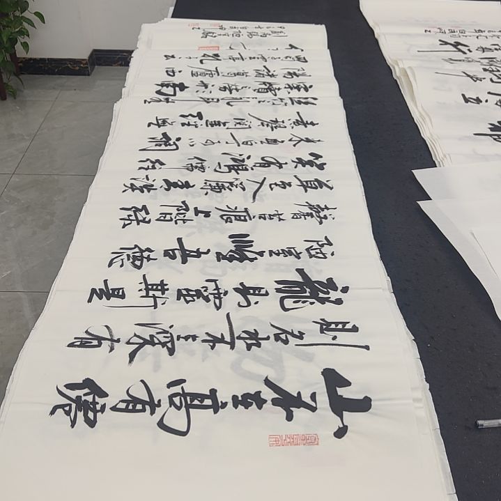 白武坤老师作品一副