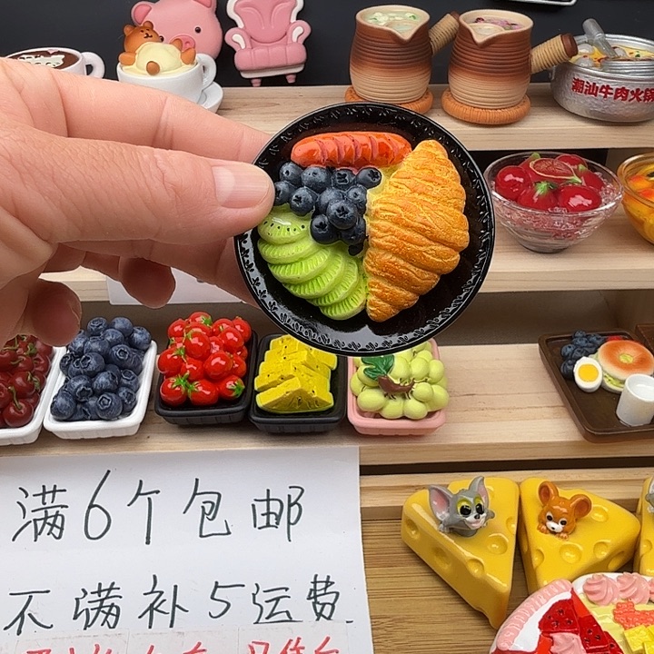 食玩冰箱贴凭开箱视频售后
