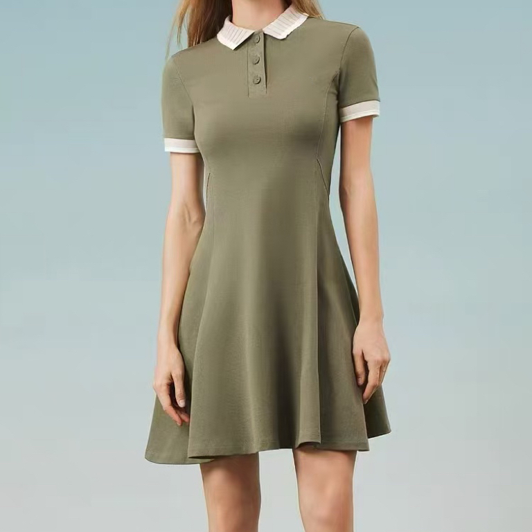 女款POLO裙百搭096