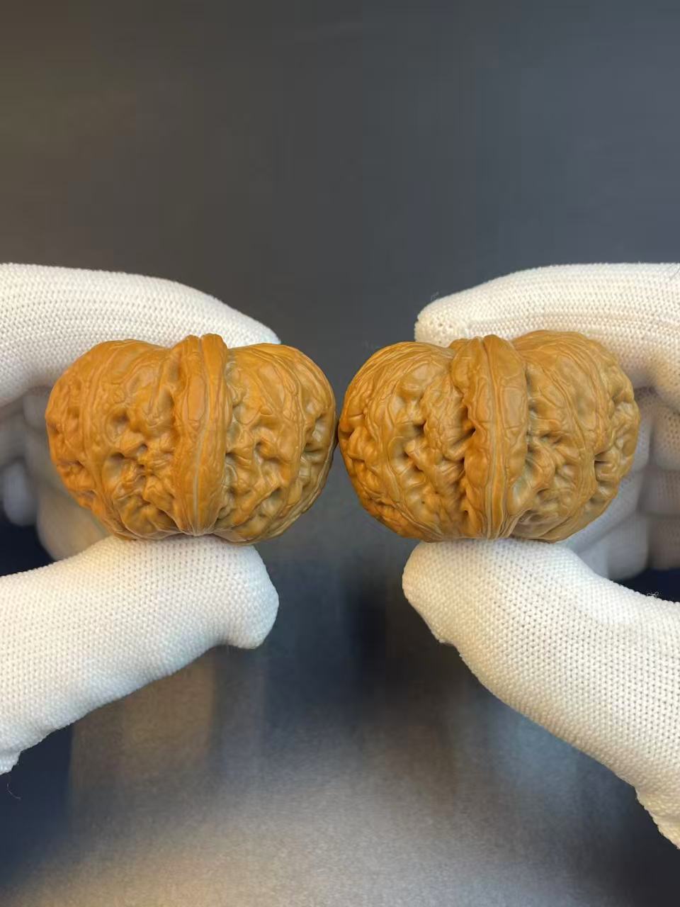精品文玩核桃元宝45，尺寸45mm