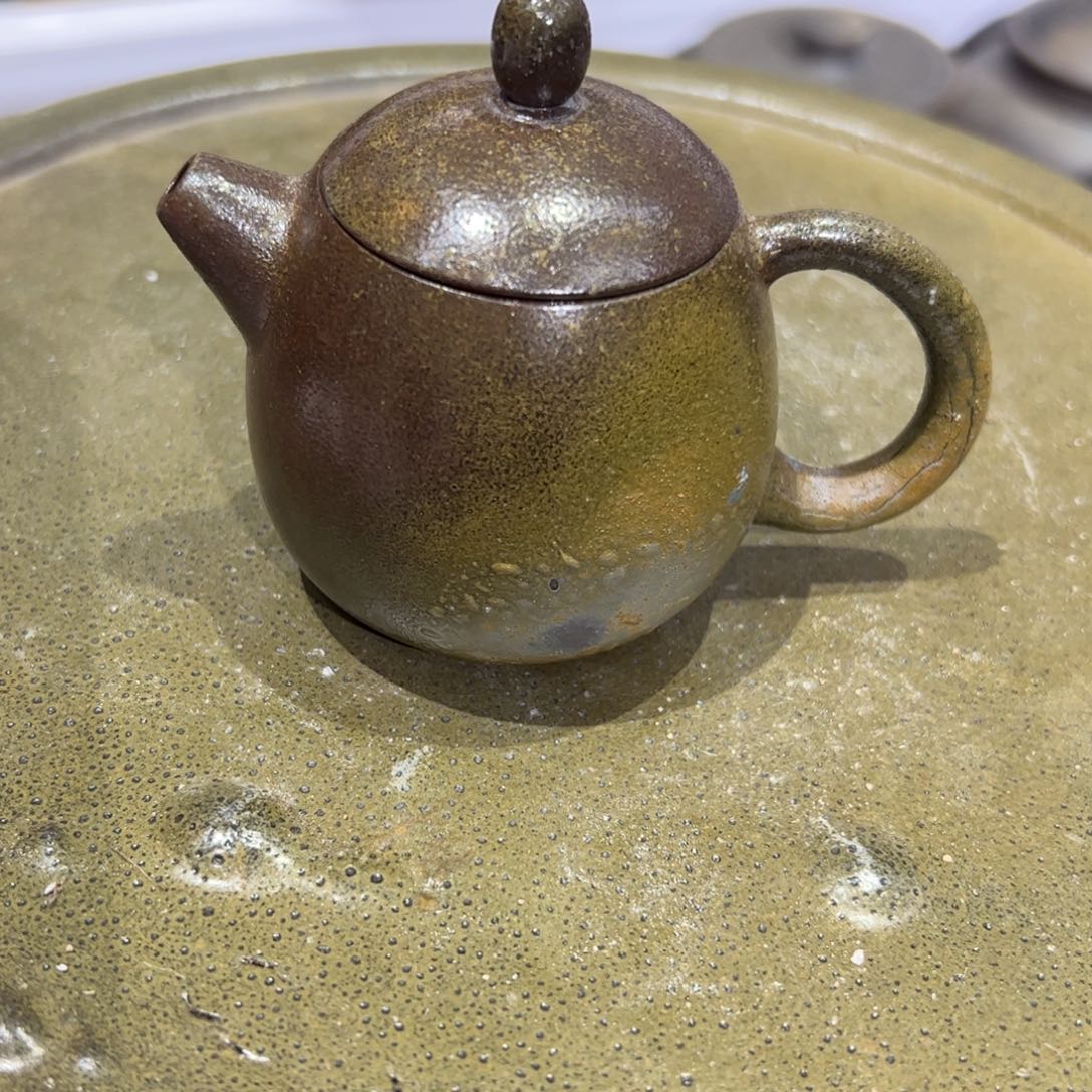 贵台龙窑柴烧茶壶91