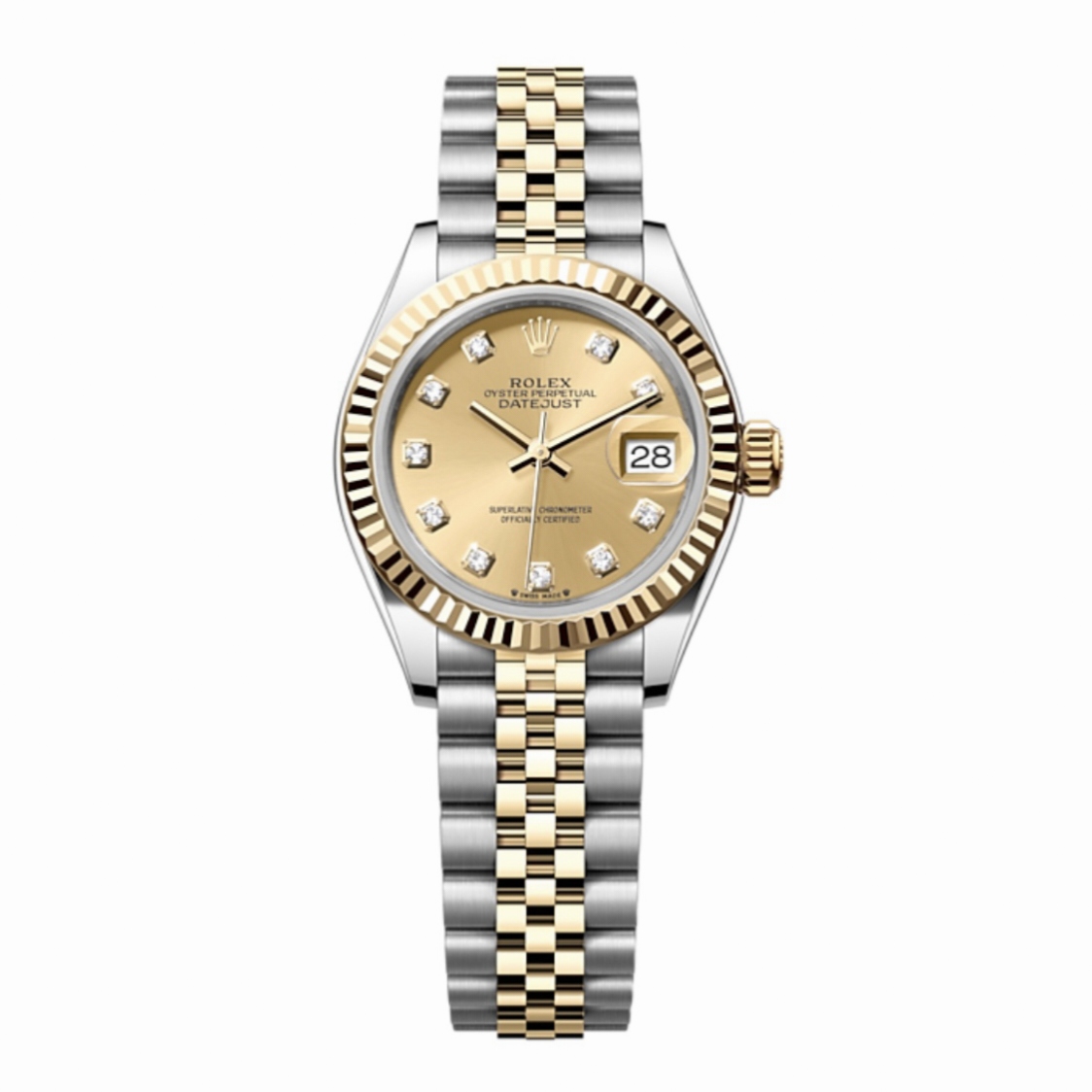95新 Rolex/劳力士 18年全套/劳力士女装日志型279173