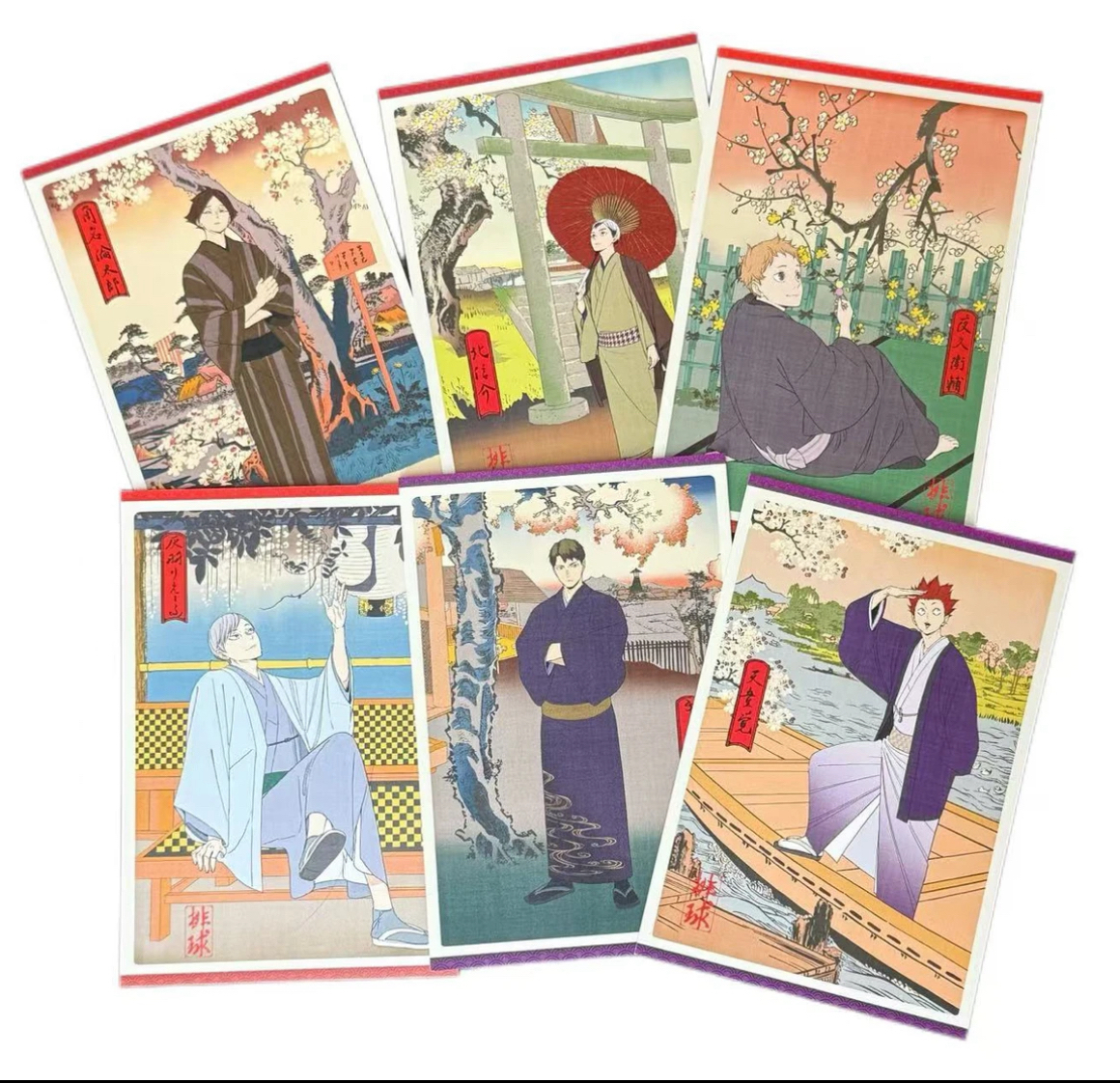 【莉莉谷子屋】排球少年  四季景明信片（默认代拆）