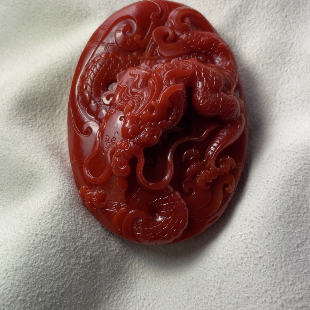 南红玛瑙未镶嵌原矿保山南红大水沟龙牌