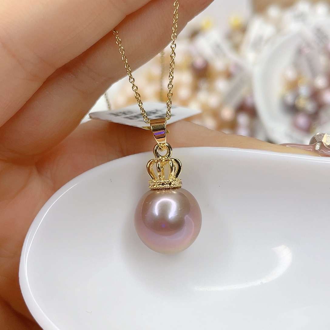 淡水珍珠未镶嵌吊坠(赠链)