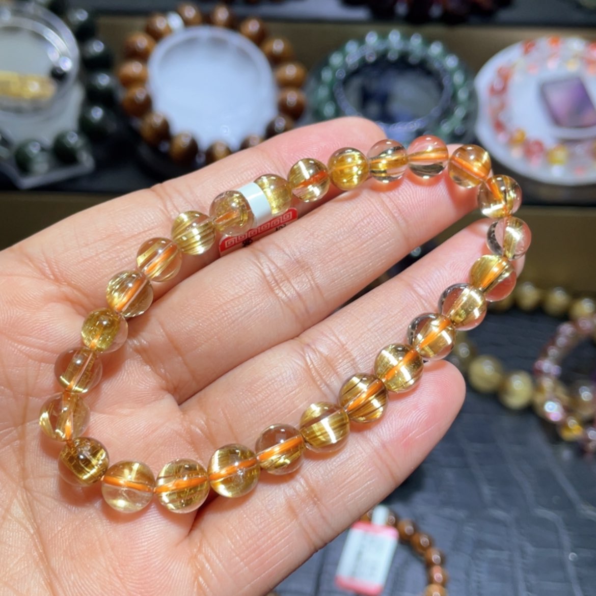 【闪购商品】水晶手串未镶嵌钛晶手串