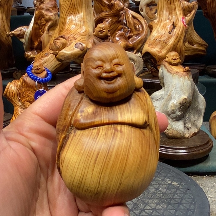 柏木（崖柏）崖柏陈化料摆件