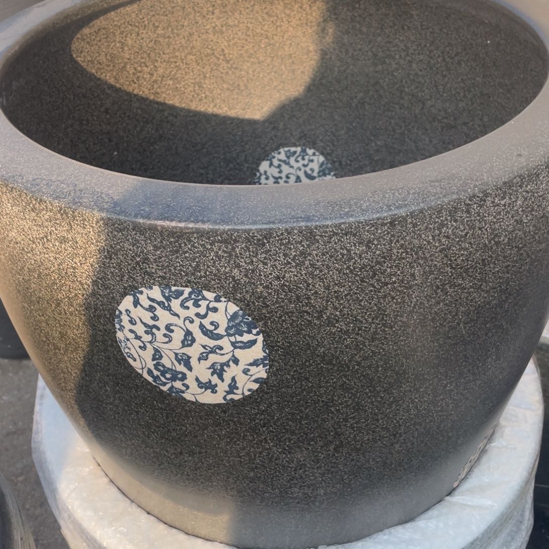 缸52@55➕十字架底座景德镇陶瓷