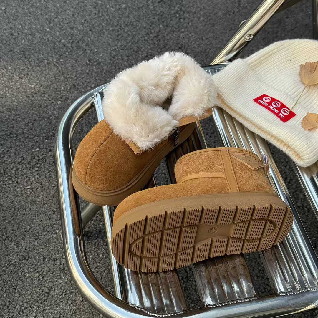 儿童加厚雪地保暖鞋