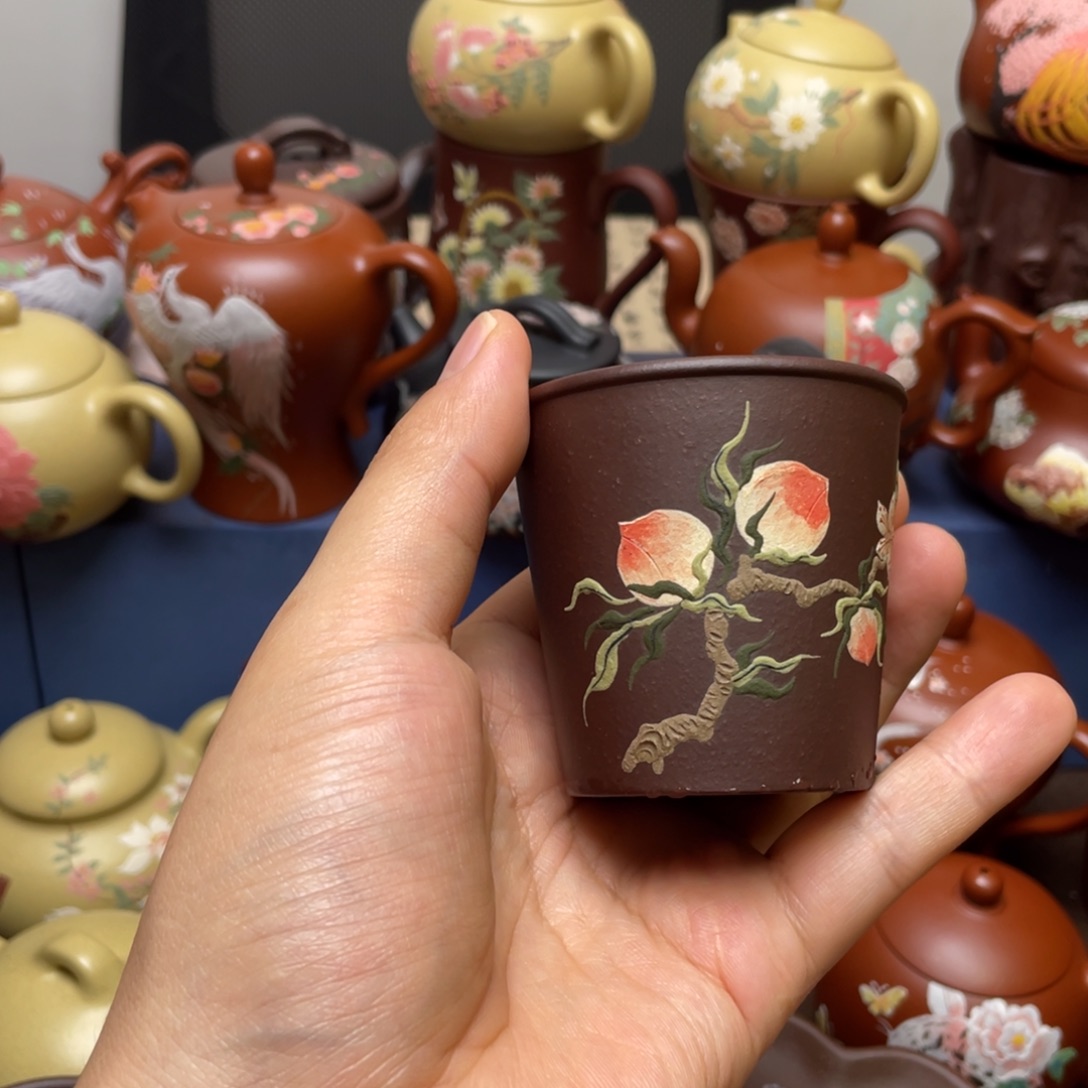 茶杯紫砂紫砂主人杯100cc
