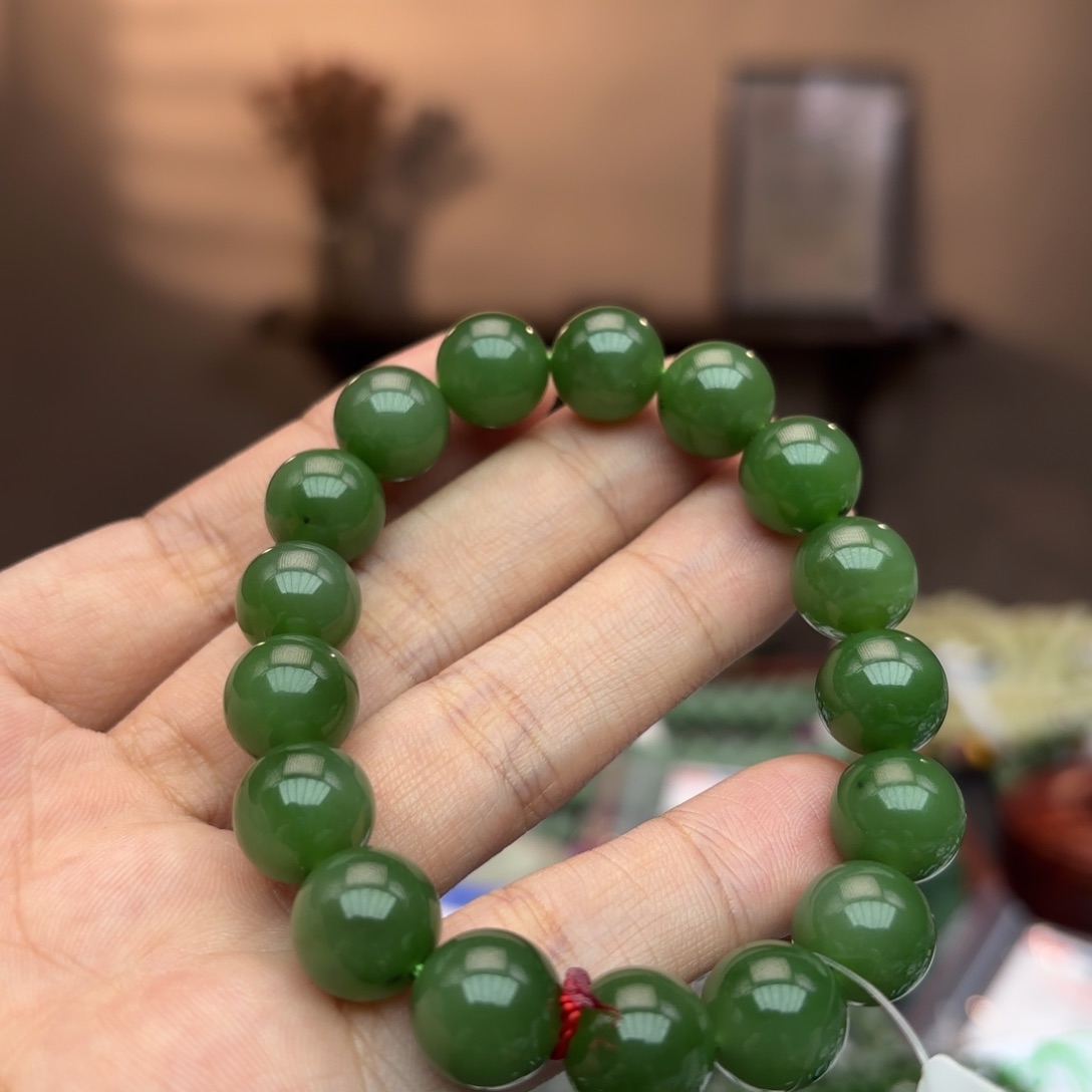 和田玉手串未镶嵌