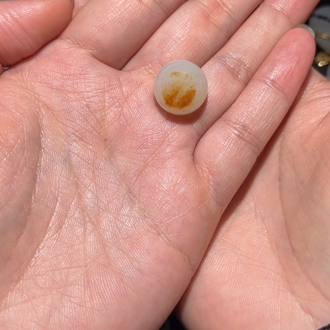 守***护和田玉（糖玉）未镶嵌颈饰