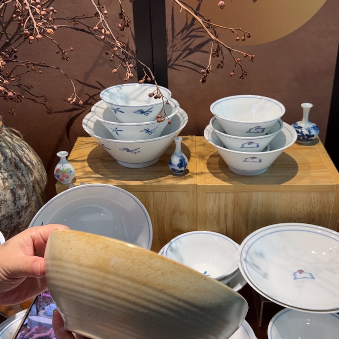 老姊妹家瓷器好漂亮002粗陶大碗