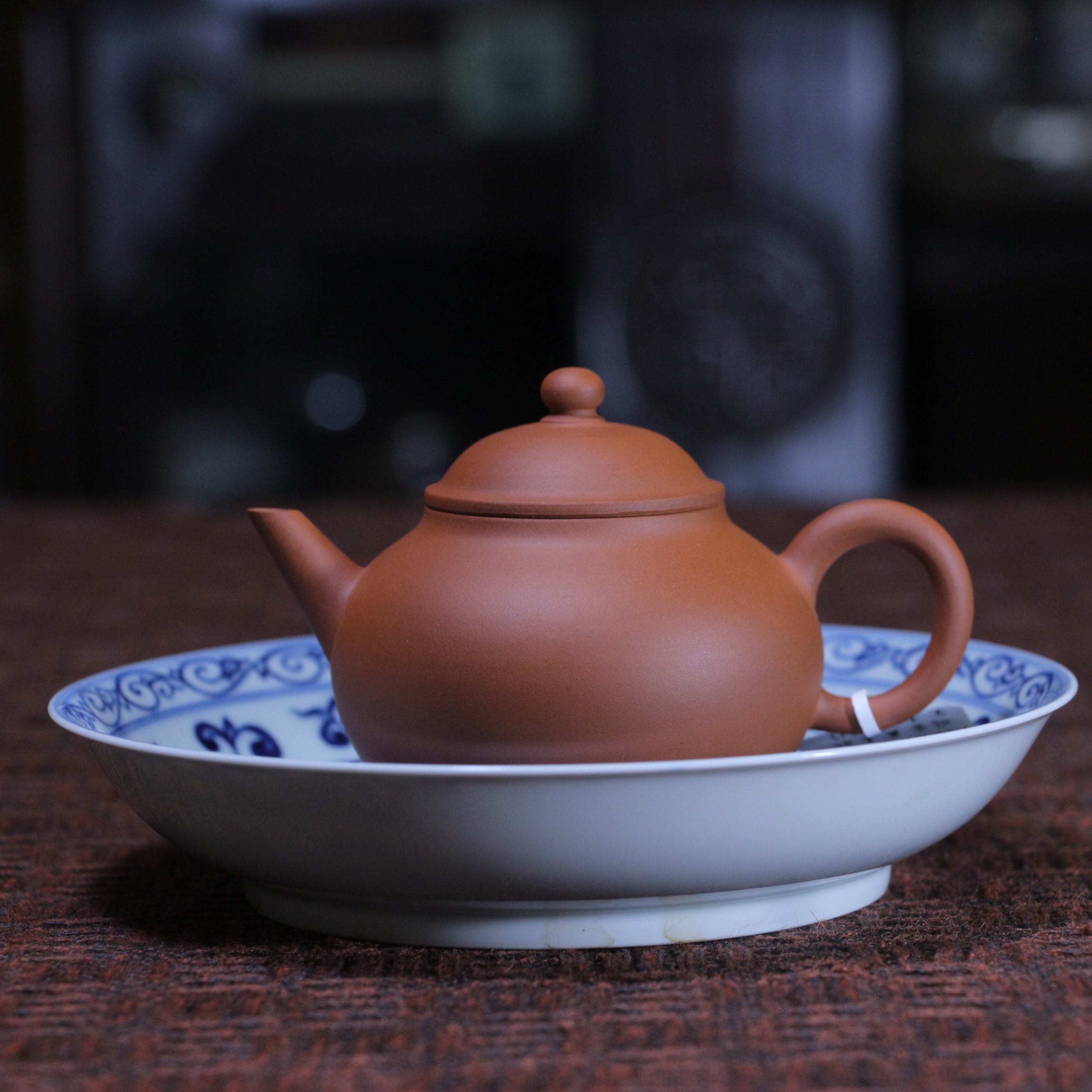 《鼓腹水平款》120毫升 424#惠铨 全手工制作 潮州手拉壶 