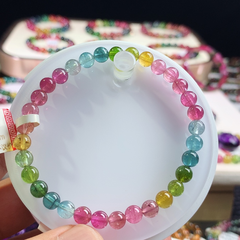 【闪购商品】未镶嵌手链碧玺碧玺手链
