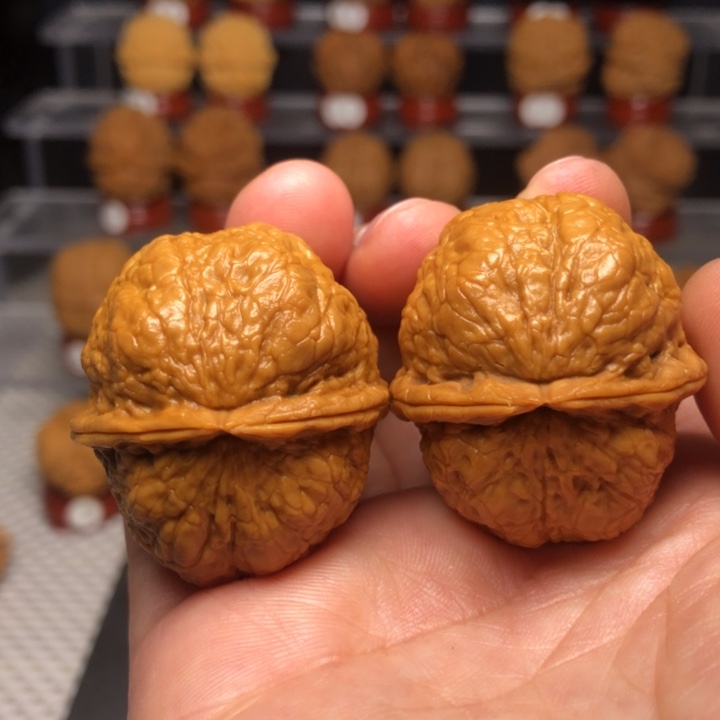 把件文玩核桃13琥珀金蟾