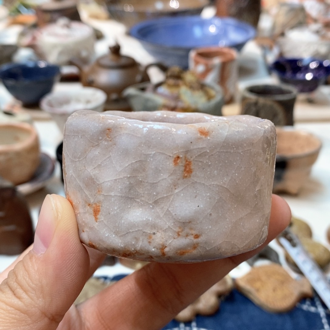 柴烧侘寂粗陶茶具