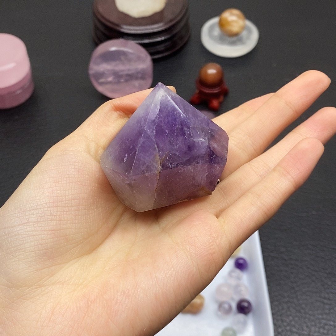 水晶未镶嵌珠宝半成品281水晶石