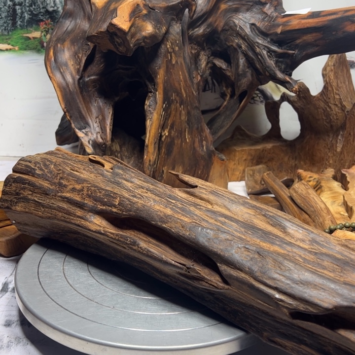 用***1木一物一拍风化摆件300元