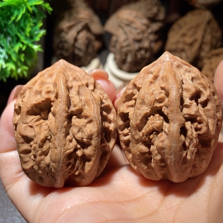 把件文玩核桃东北楸子小雪215