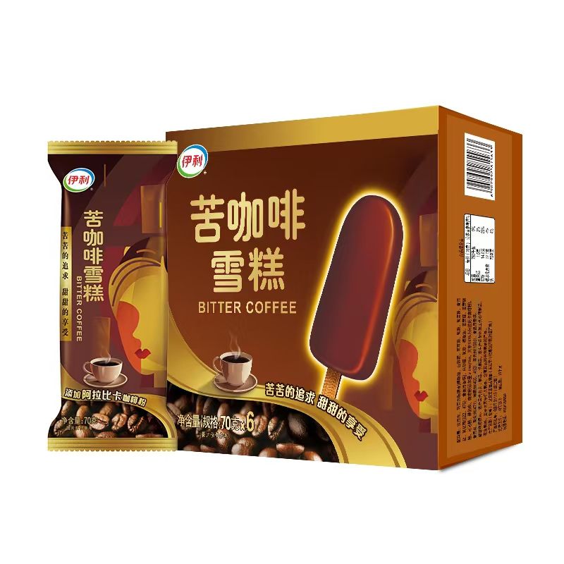 伊利苦咖啡雪糕 70g*6